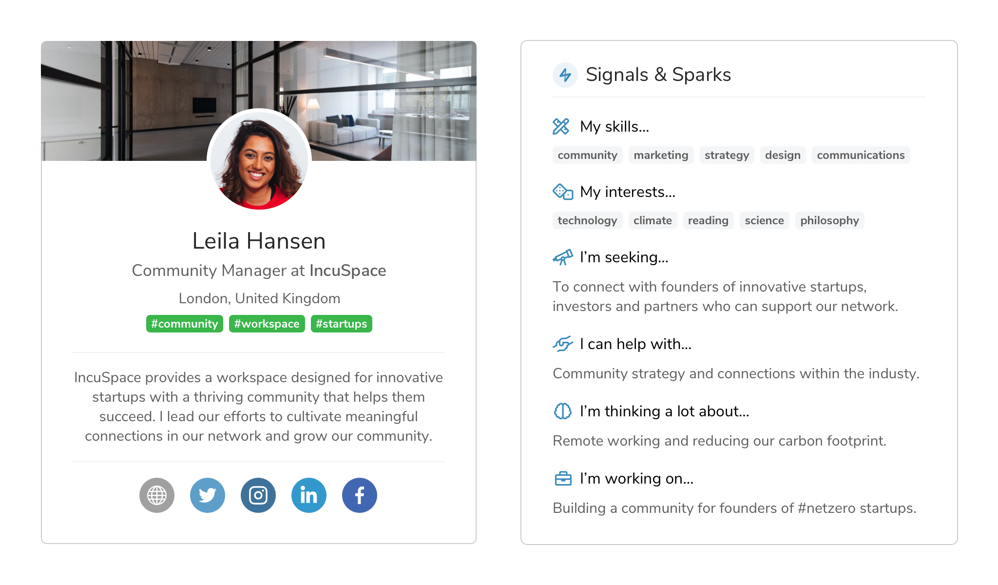 Orbit User Profile
